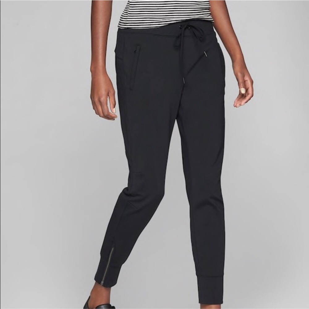 Athleta Black Track Pant Joggers